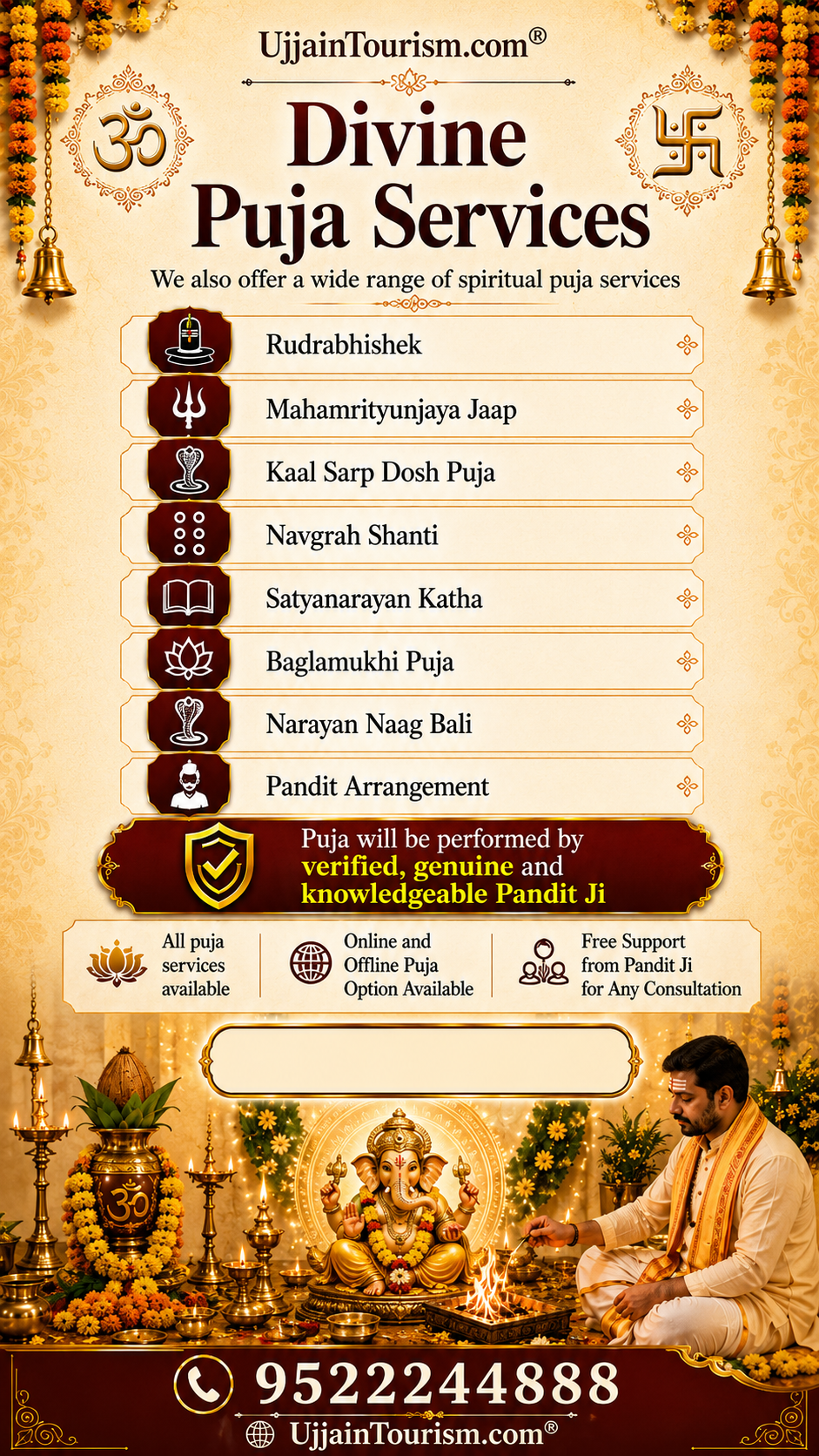 mobile version puja image