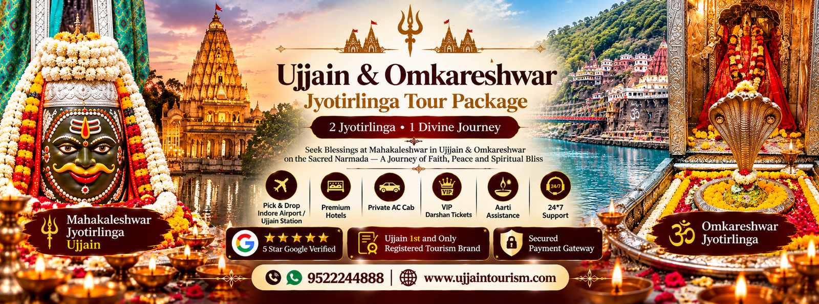Ujjain and Omkareshwar Tour Package